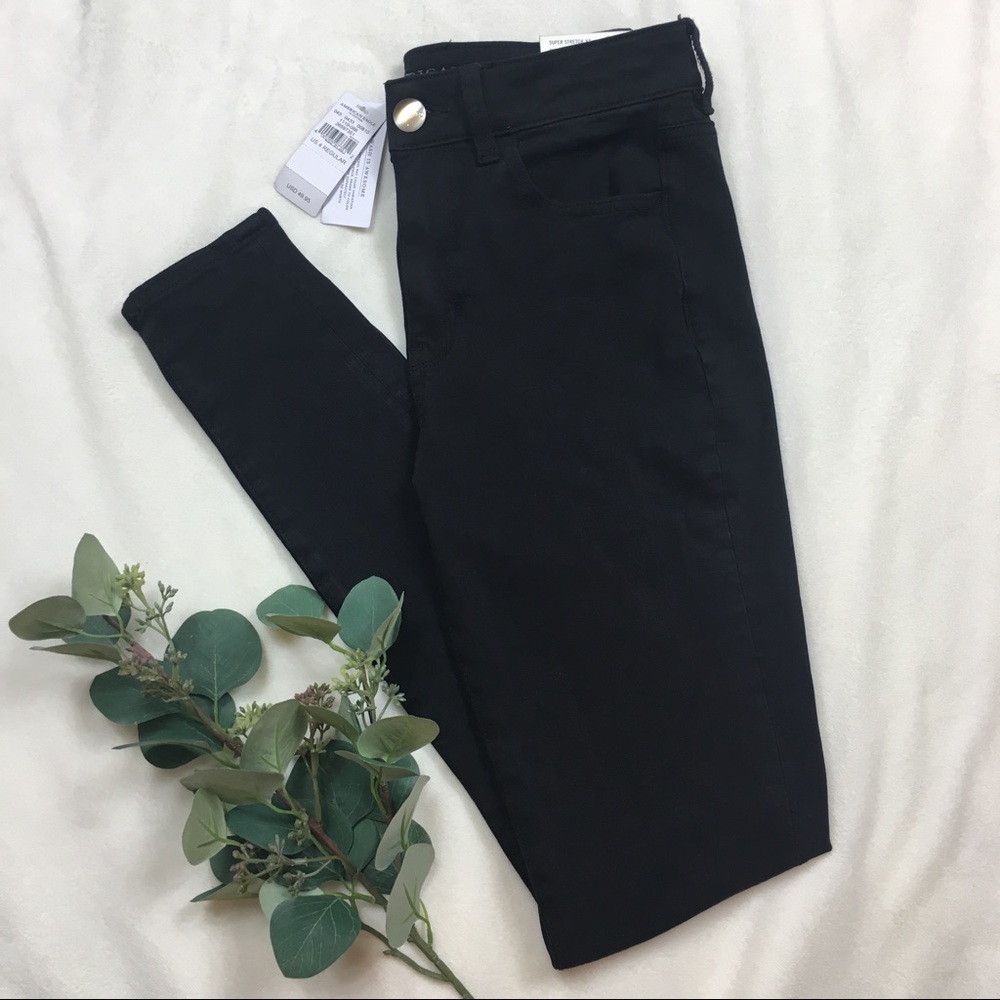 BNWT American Eagle Black Denim Jeans